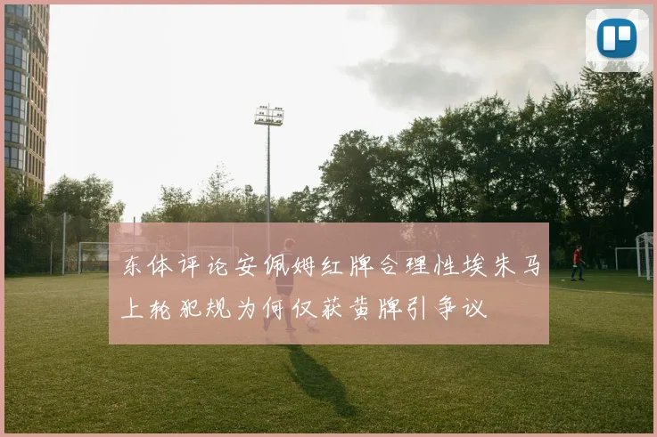 东体评论安佩姆红牌合理性埃朱马上轮犯规为何仅获黄牌引争议
